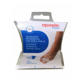 Aposan Separador Interdigital Doble Anillo T L 1ud