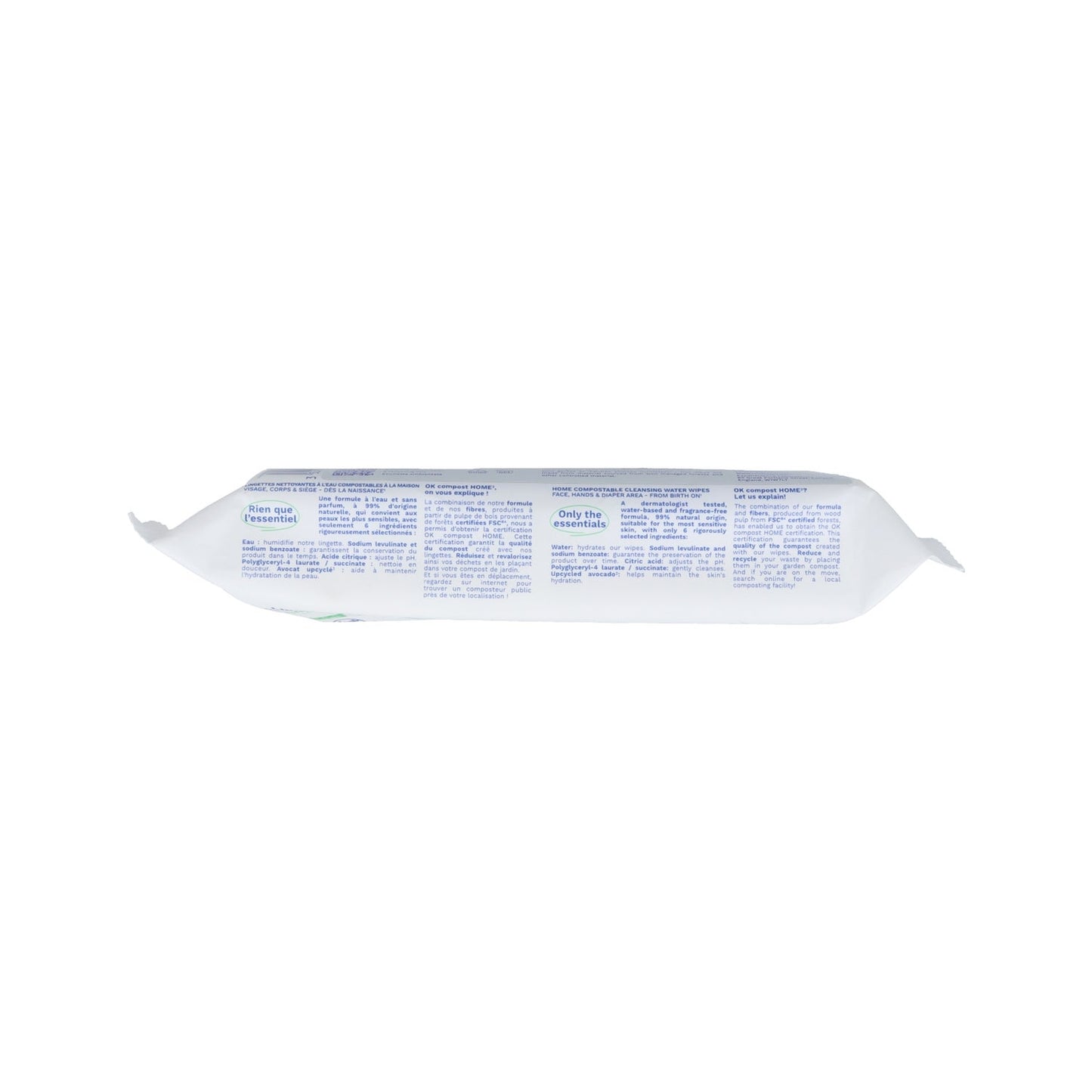 Mustela Toallitas al Agua de Algodón BIO 60uds