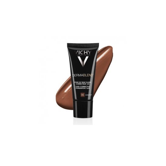 Vichy Dermablend Base de Maquillaje Fluido Corrector 16h 95 Chestnut 30ml