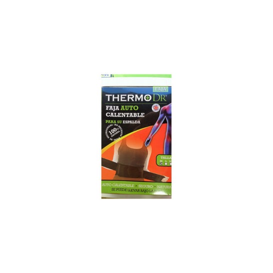 Thermo Dr. Cinturón Autocalentable Talla XL 112cm