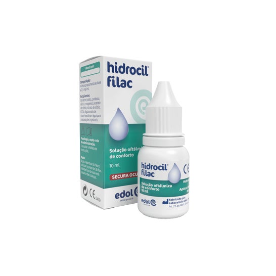 Edol Hidrocil Filac Solução Oftálmica de Conforto 10ml