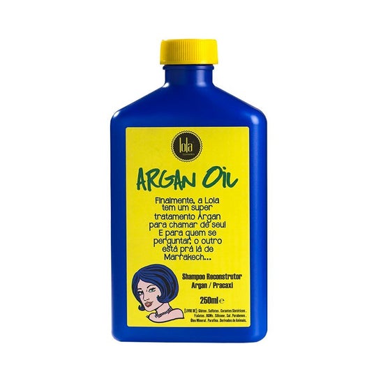 Lola Cosmetics Champú Reconstructor de Argan, 250ml