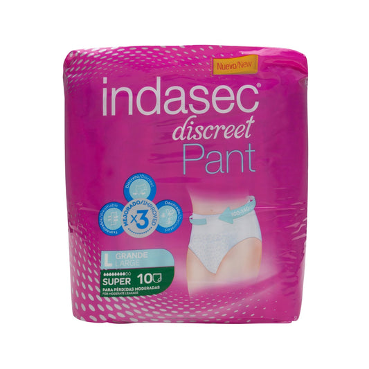 Indasec® Pant Super talla grande 10uds