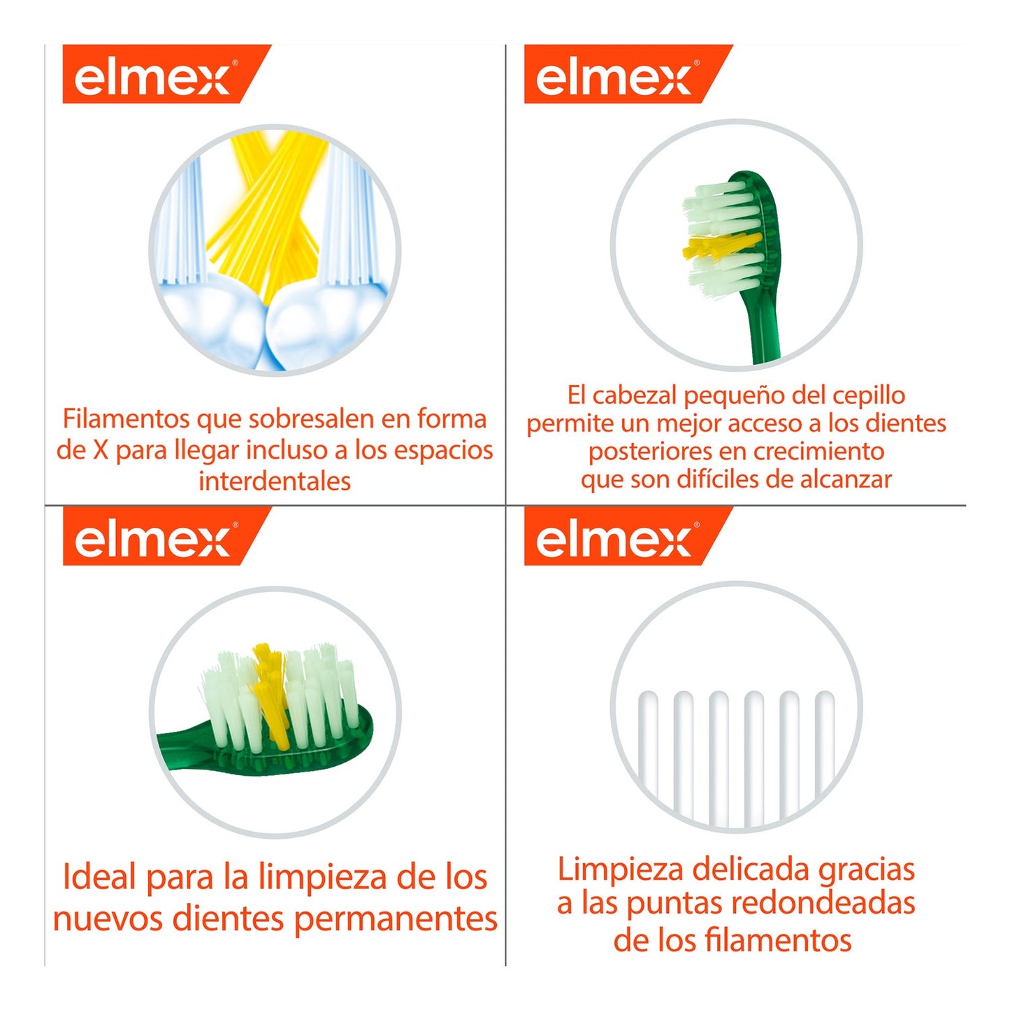 Elmex Junior Cepillo Dental Suave 6-12 años 1ud