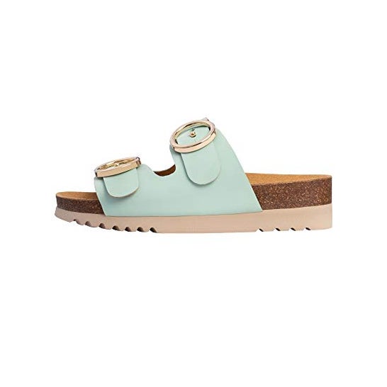 Scholl Mule Malibu Aquamarine T39 1 Par