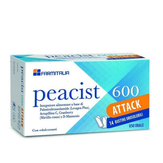 Farmitalia Peacist 600 Attack 14 Sobres