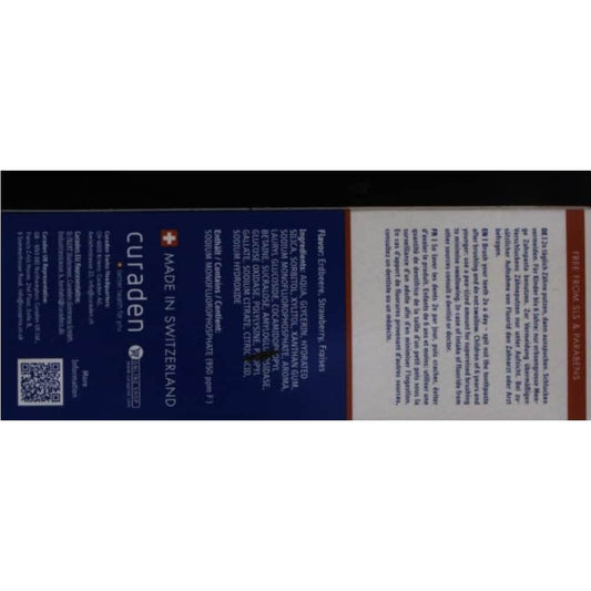 Curaprox Kids Pasta de Dentes Fresa 60ml