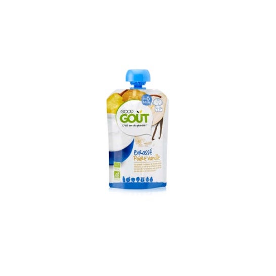 Good Got Gourd Ds 6 Meses Latón Orgánico Pera Vainilla 90 g