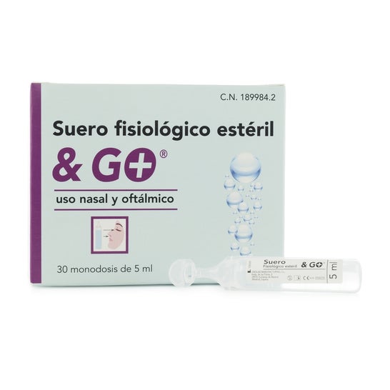 & Go Suero Fisiológico Estéril 30x5ml