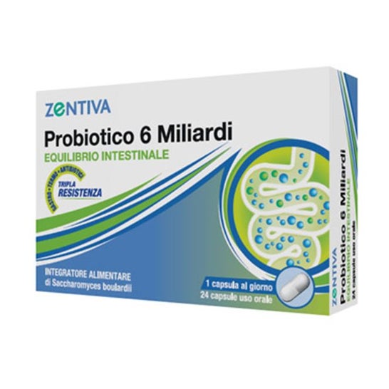 Probiótico Zentiva 6Mld24Cps