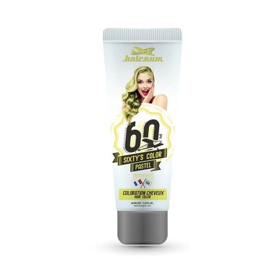 Hairgum Sixty's Color Hair Color Yellow Sunrise 60 ml