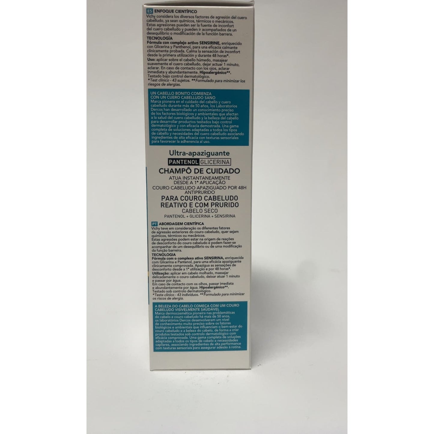 Vichy Dercos Technique Champú Ultracalmante Cabello Seco 200ml