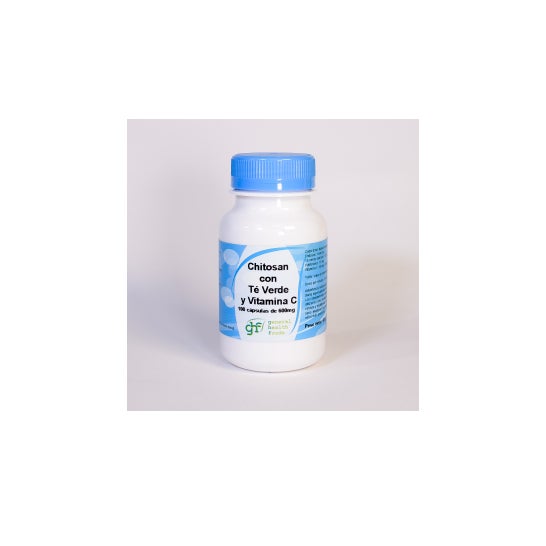 GHF Chitosán + Té Verde + Vitamina C 600 mg 100 caps