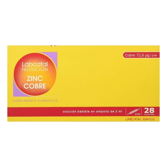 Labcatal 19 zinc cobre 28ampx2ml