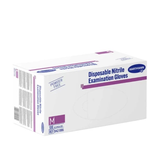 Hartmann Guantes Nitrilo Sin Polvo Talla M 100uds