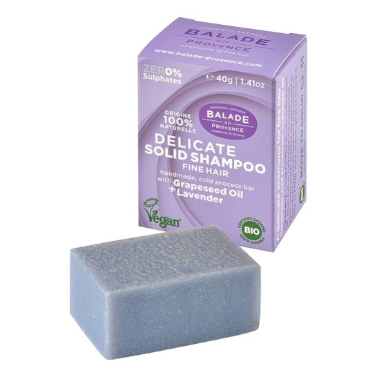 Balade en Provence Champú Sólido Lavanda Cabello Fino Bio 40 g