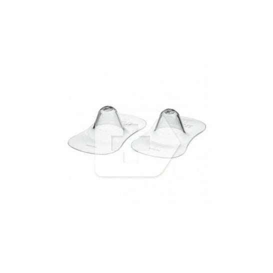 Avent protector pezón silicona talla mini S 2uds