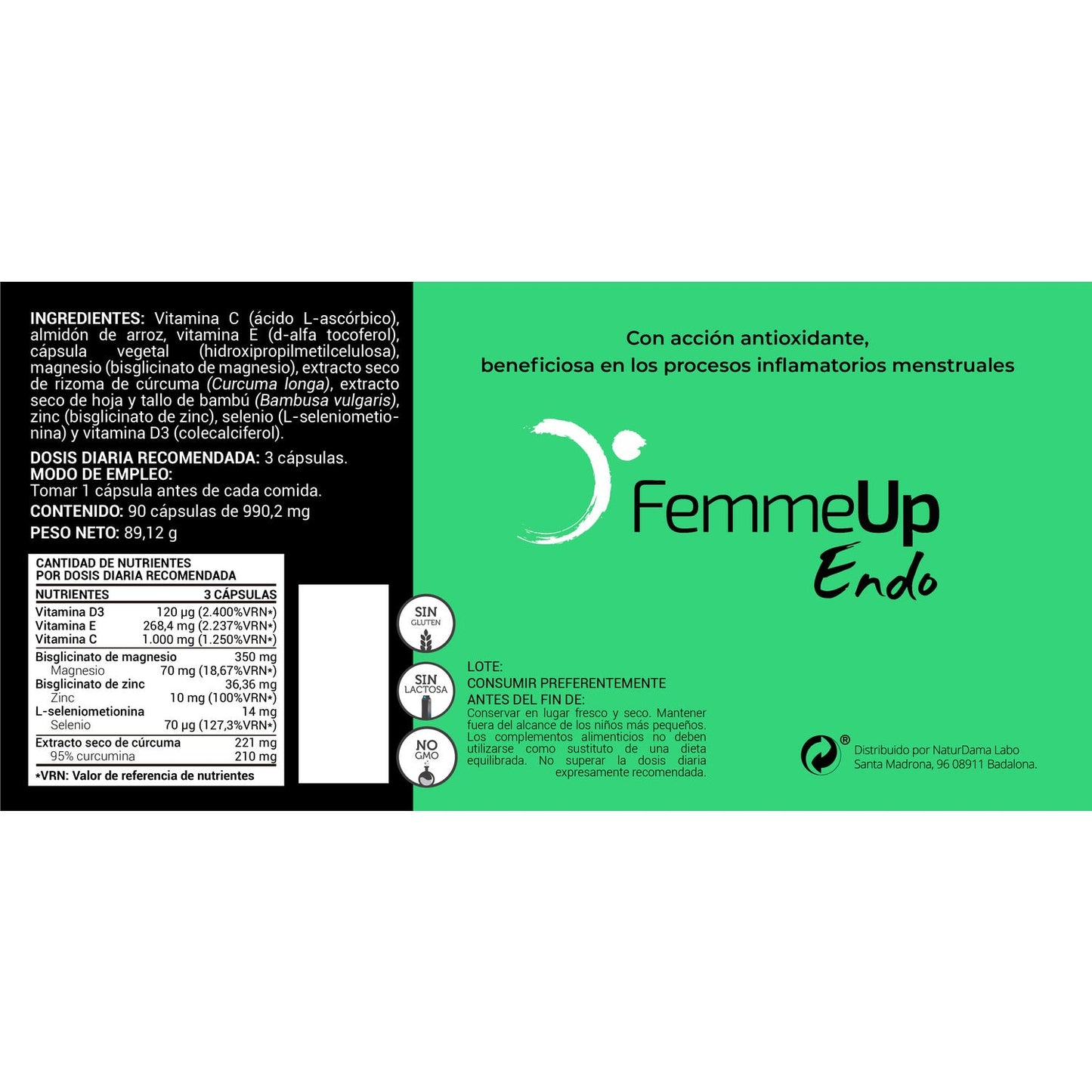 FemmeUp Endo 90caps