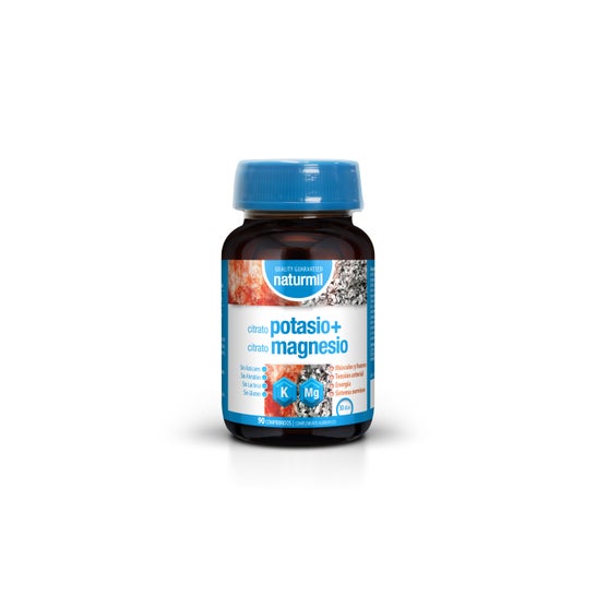 Naturmil Citrato de Potasio + Citrato de Magnesio 90comp