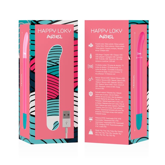 Happy Loky Ariel G-Spot Vibrator 1ud