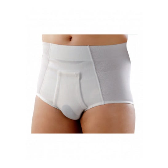 Safte Orione 316 Alto Blanco Hernia Slip T6 1ud