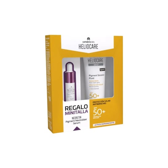 Heliocare Pack 360 Pigment Solution Fluid + Neoretin Serum 10 ml