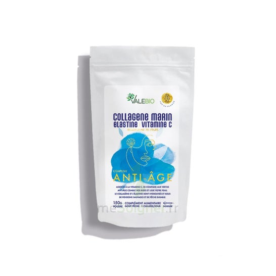 Valebio Colágeno Marino Elastina Vitamina C Antiedad 150g