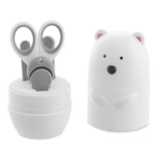 Chicco Set de Manicura Bebé Oso Polar 4 en 1
