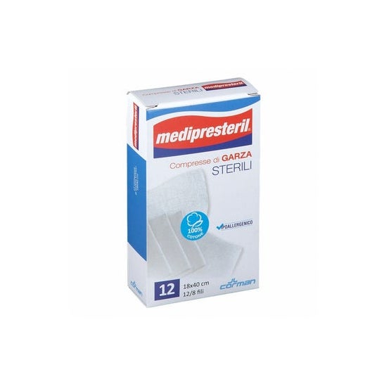 Corman MediprEstéril Compresas TNT 18x40cm 12uds