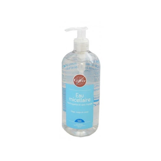 Slap Micellar Cleansing And Rining Agua Micellar Libre Botella de 500 ml Bomba