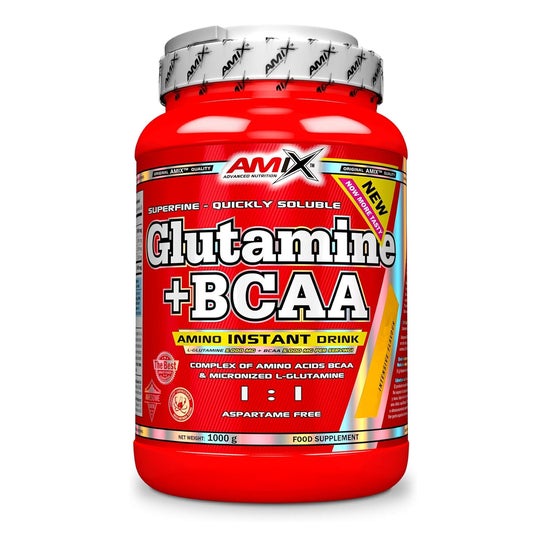 Amix Glutamine+BCAA 1kg Lima Limón