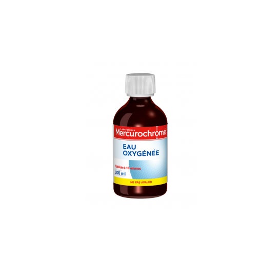 Agua Oxigenada Al Cromo Mercuriano Fl/200 ml