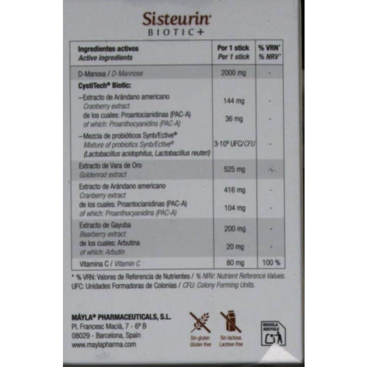 Mayla Sisteurin Biotic + 10 Sticks