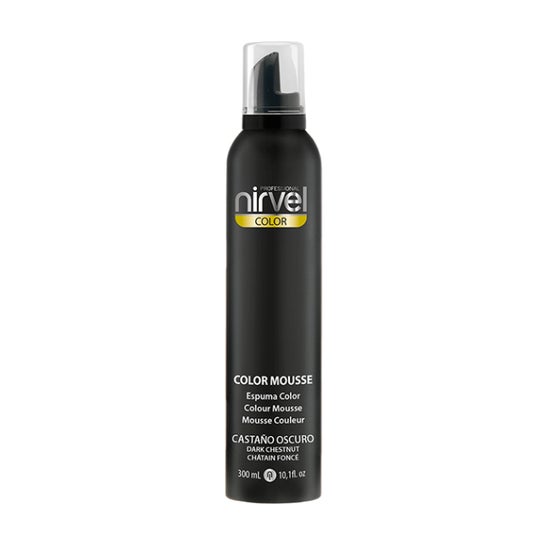 Nirvel Color Mousse Castaño Oscuro 300 ml