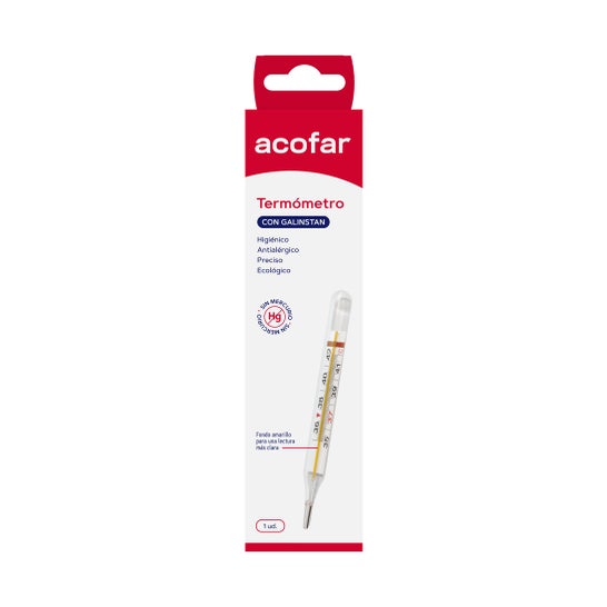 Acofar termómetro con galinstan 1ud