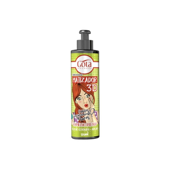 Gota Dourada Acondicionador Matizador 3 D Rojo Intenso 120 ml