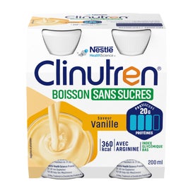 Clinutren Bebida Sin Azúcar Vainilla 4x200ml