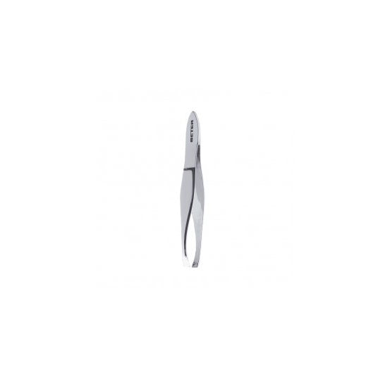 Beter pinza depilación cromada recta 7,2cm 1ud