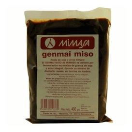 Mimasa Genmai Miso Arroz Integral Bolsa 400g