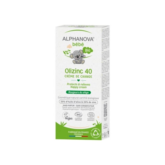 Alphanova Bebe Olizinc Crème Change 50g
