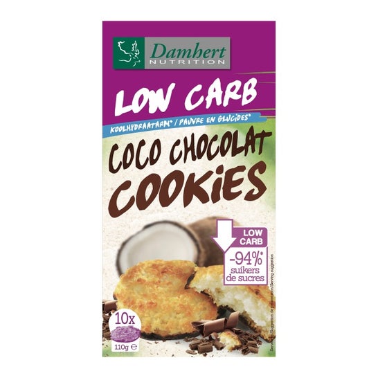 Damhert Nutrition Galletas de Coco y Chocolate 110g