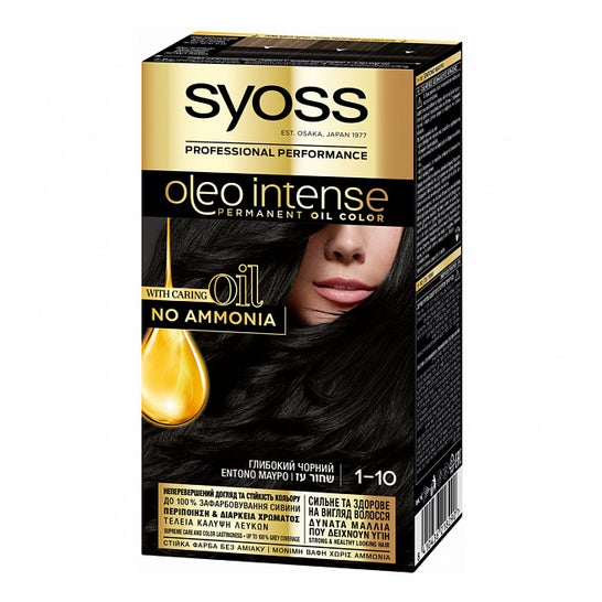 Syoss Oleo Intense Permanent Oil Color Negro Intenso 1-10 50 ml