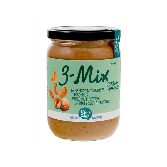 Terrasana 3-Mix Crema Frutos Secos Sin Cacahuete Bio 500 g