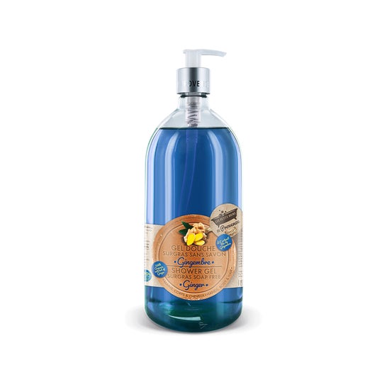 Les Petits Bains de Provence Gel de ducha sin jabón jengibre 1L
