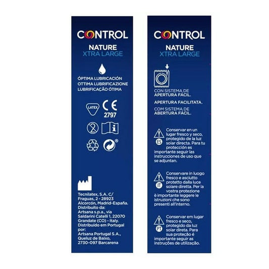 Control Nature XL preservativos 12uds