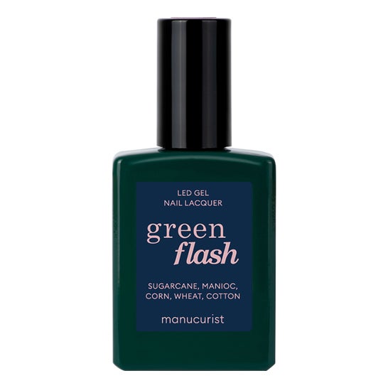 Manucurist Green Flash Esmalte Uñas Navie Blue 15 ml