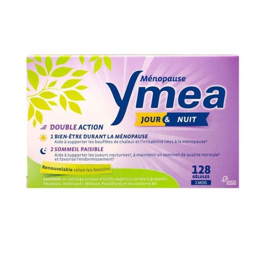Yméa Menopausia Día y Noche 128 Cápsulas