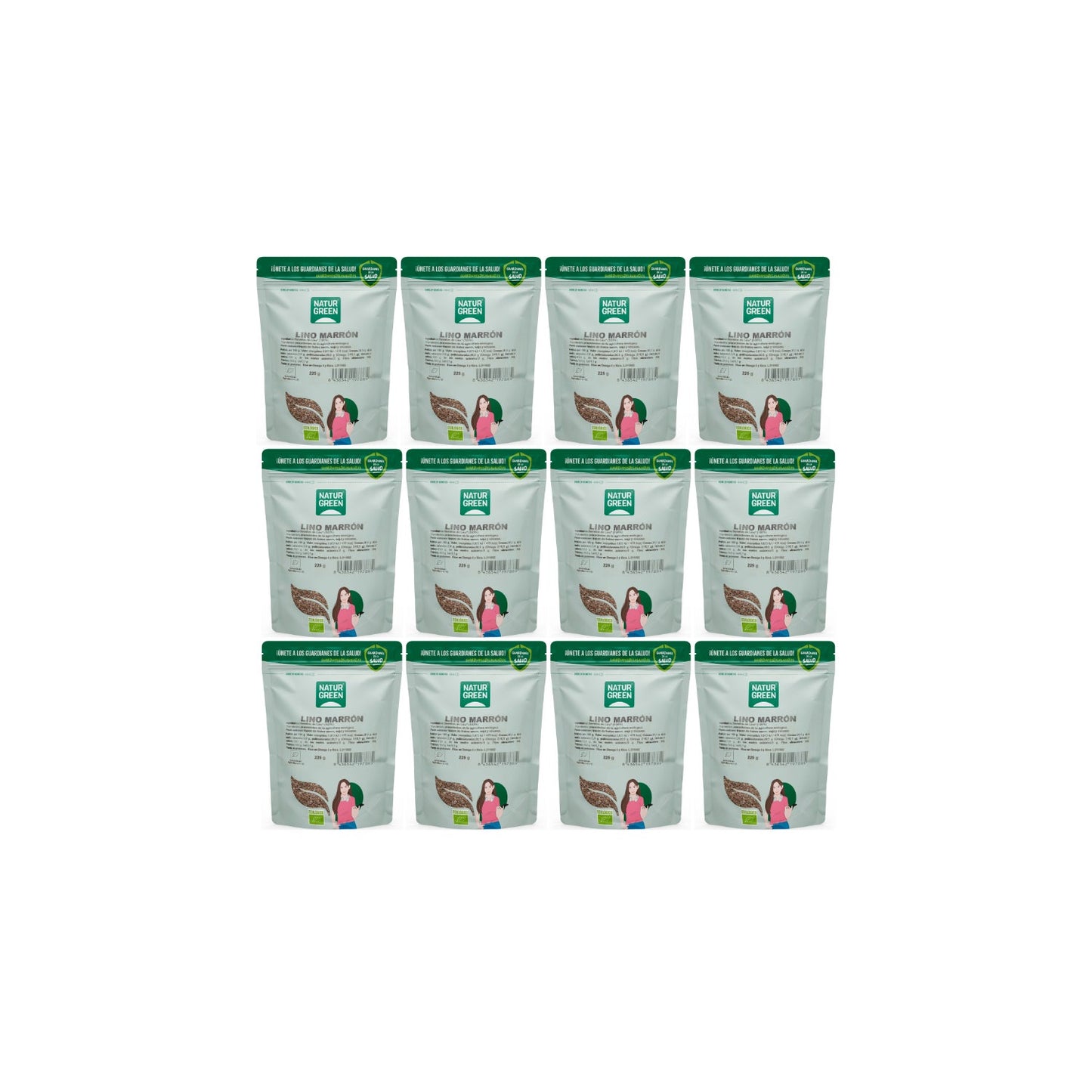 Naturgreen Semillas de Lino Marrón 225 g