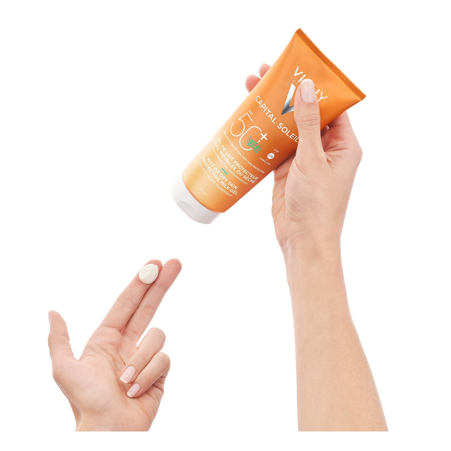 Vichy Capital Soleil Leche-Gel Wet or Dry Skin SPF50+ 200ml