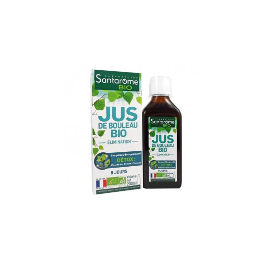 Santarom Jugo de Abedul Orgánico 200 ml